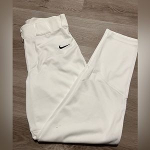 Nike NWT Men’s Baseball Pants Medium White Regular Length